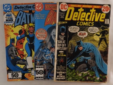 Three DC Detective Comics