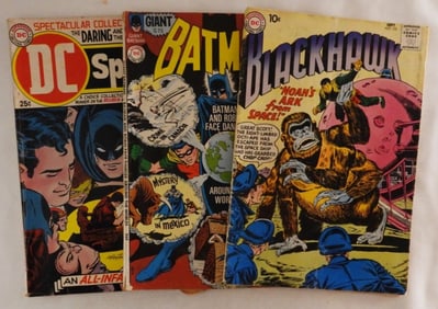 Three DC Comics