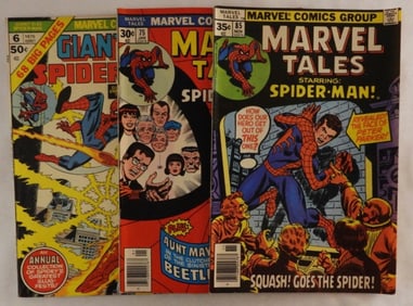 Three Mixed Lot Of Spider-Man