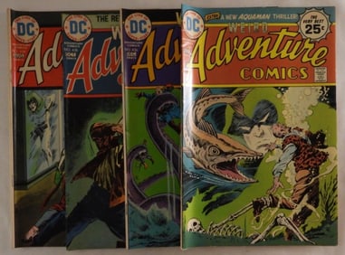 Four Weird Adventure Comics