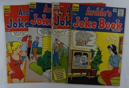 (4) Archie Joke Book