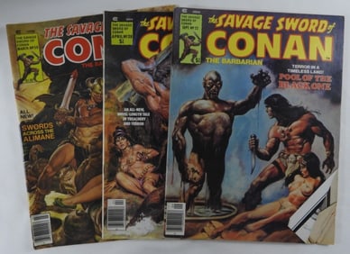 (3) Conan The Barbarian 1970s