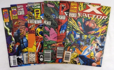 (8) X Factor And Factor X Marvel 1990s
