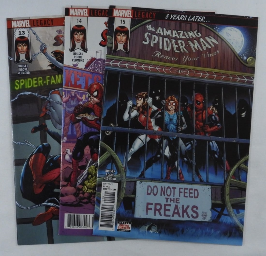 The Amazing Spider-Man Renew Your Vows 3: 3 The Amazing Spider-Man Renew Your Vows, 8 years later #13-15, F