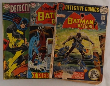 DC Detective Comics Batman & Batgirl Lot Of 3