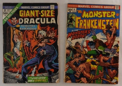 The Monster Of Frankenstein & Dracula
