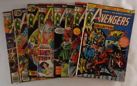 The Avengers Lot Of 8