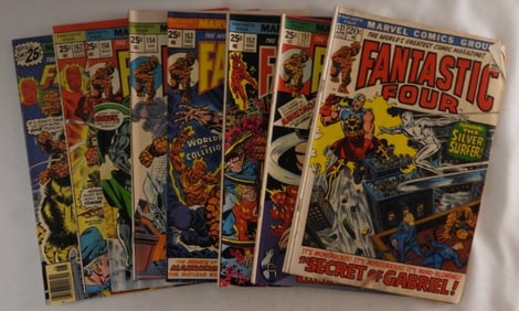 The Fantastic Four Lot Of 8