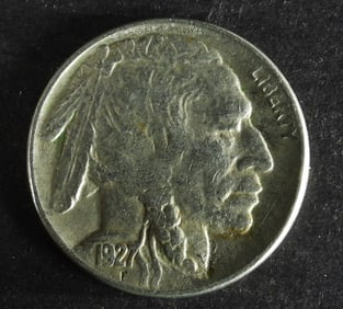 1927-D Buffalo Nickel