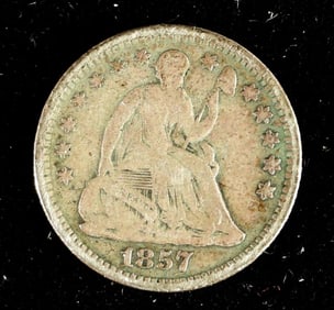 1857 Seated Half Dime
