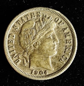 1904 Barber Dime