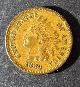 1880 Indian Cent