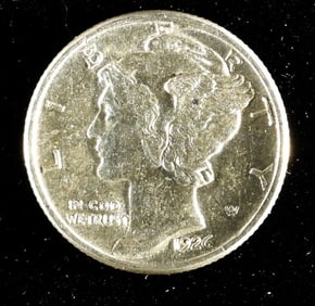 1926-D Mercury Dime