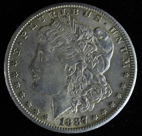 1887-S Morgan Dollar