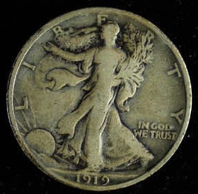1919 Walking Liberty Half Dollar