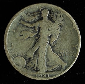 1921 Walking Liberty Half Dollar