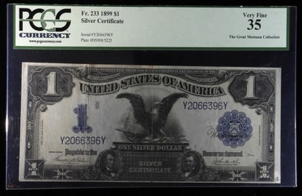 1899 $1 Silver Certificate