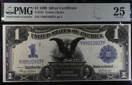 1899 Series $1 Silver Certificate