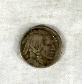 1918-D Buffalo Nickel