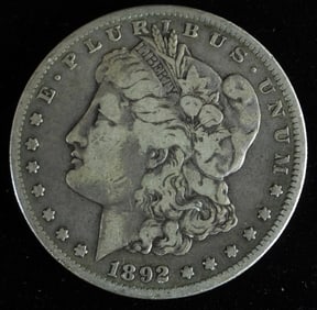 1892-S Morgan Dollar