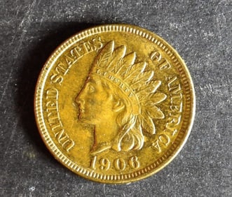 1906 Indian Cent