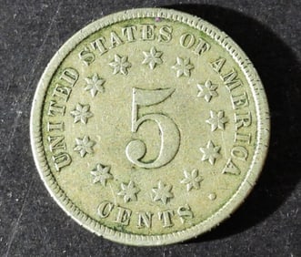 1872 Shield Nickel