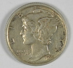 1920-S MERCURY SILVER DIME