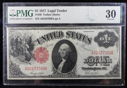 $1 1917 Legal Tender