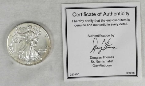 2019 American Silver Eagle BU