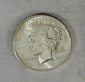 1923 Peace Dollar BU