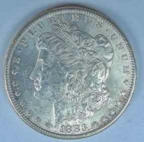 1883-CC Morgan Dollar