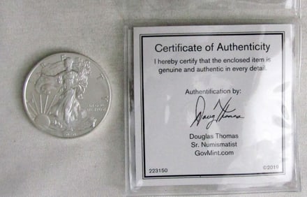 2020 American Silver Eagle BU