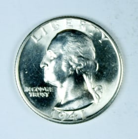 1941-D Quarter Dollar
