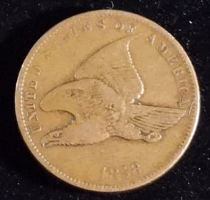 1858 Flying Eagle Cent