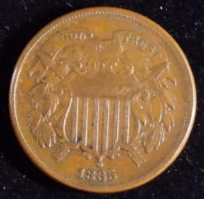 1865 Two Cent