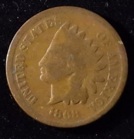 1868 Indian Head Cent