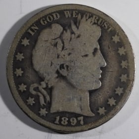 1897-O Barber Half Dollar
