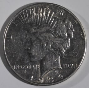 1934-S Peace Dollar