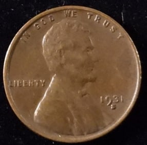 1931-S Lincoln Cent