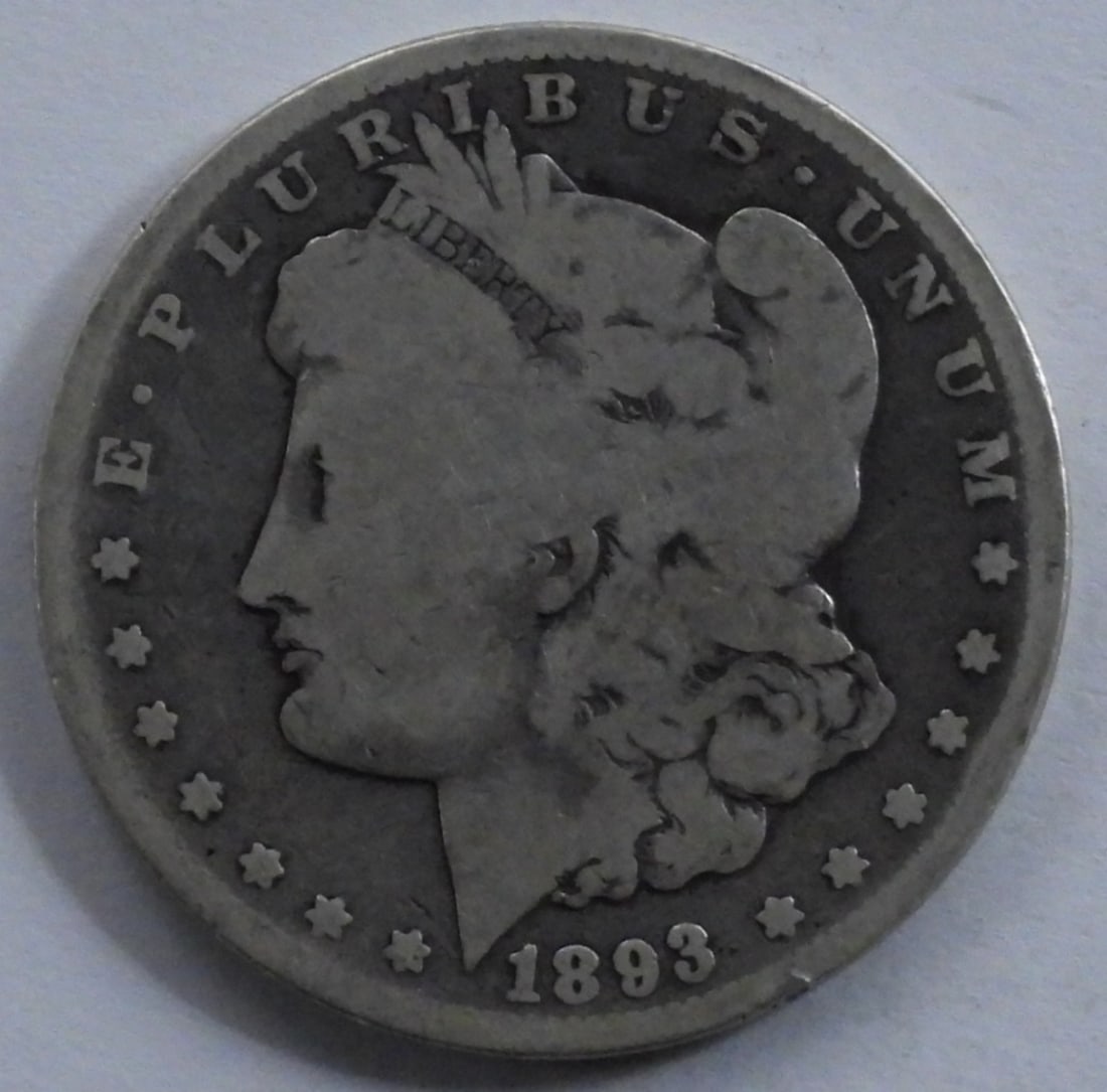 1893 Morgan Dollar (1 of 2)