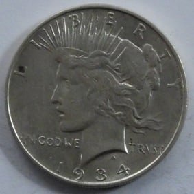 1934-D Peace Dollar