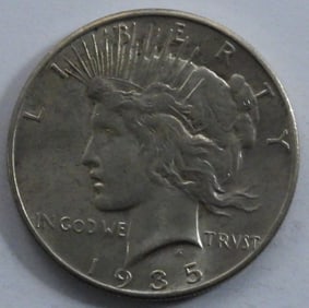 1935 Peace Dollar