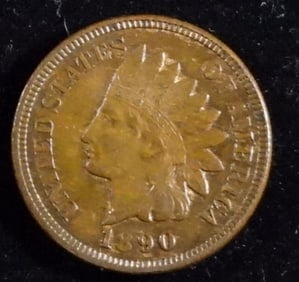 1890 Indian Head One Cent