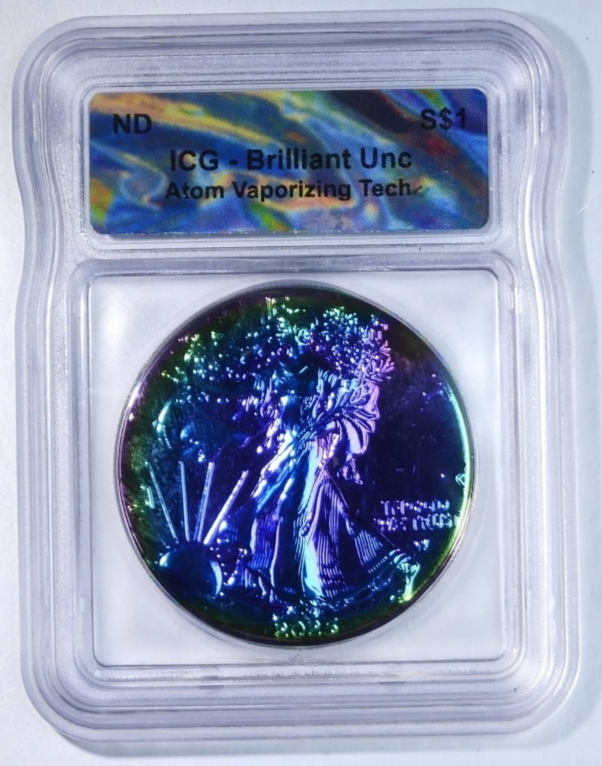 ND Bulk ATV Eagle Dollar ICG-Brilliant Unc: come bid with us now!
