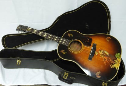 1959 Gibson Southern Jumbo. Cowboy Decals