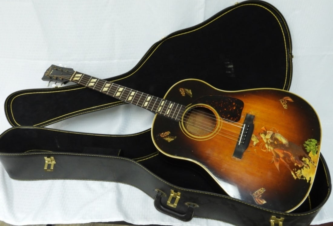 1959 Gibson Southern Jumbo. Cowboy Decals (1 of 12)