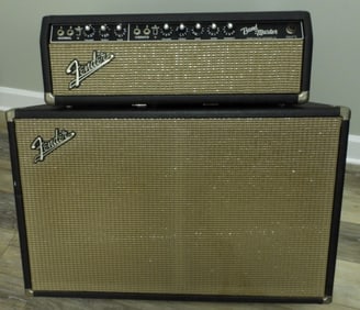1965 Fender Bandmaster Amp & Speaker Cabinet