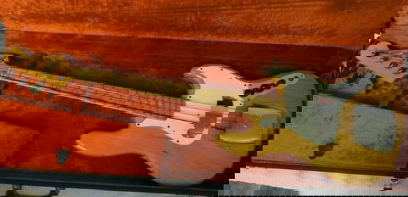 1975 Fender "F" Series Jazz Bass Guitar