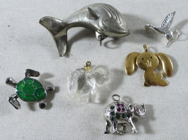 Animal Pendants Lot