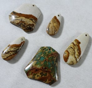 5 Gemstone Pendants
